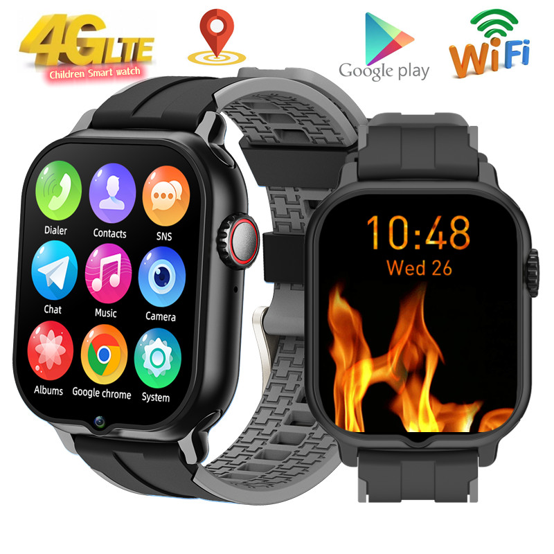 Smartwatch Watches For Kid Boy - 2024 Kinder Uhr Android 9,0 4g