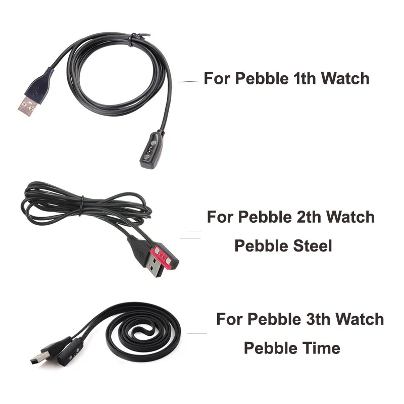 Smartwatch Pebble Watches - 1 Stück Ersatz-USB-Ladekabel Ladegerät USB-Kabel für