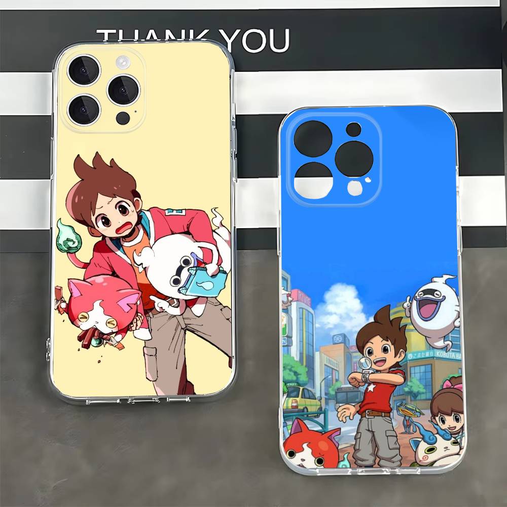 Watch Xs8 - Y-Yokai-W-Watchs Transparente Schutzhülle für iPhone 7,8,11,12,13,14,15,16,17,Pro