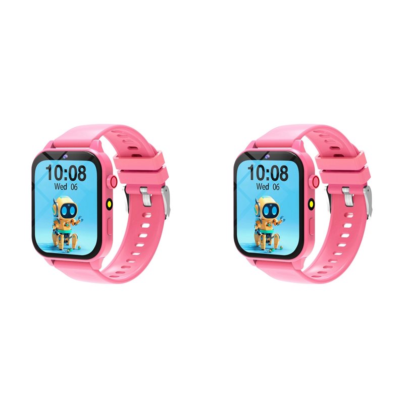 Smartwatch Watches Useful Gift For Boys - 【RECOMENDAR】2X Kinder-Lern-Smartwatch, HD-Kamera, Spiele, Taschenlampe, Schlafüberwachung,