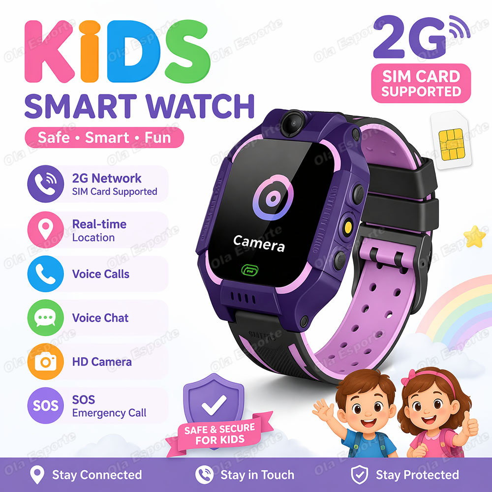 Smartwatch Watches For Kid Boy - Kinder-Smartwatch mit SIM-Karte, GPS, Kamera, Videoanruf,