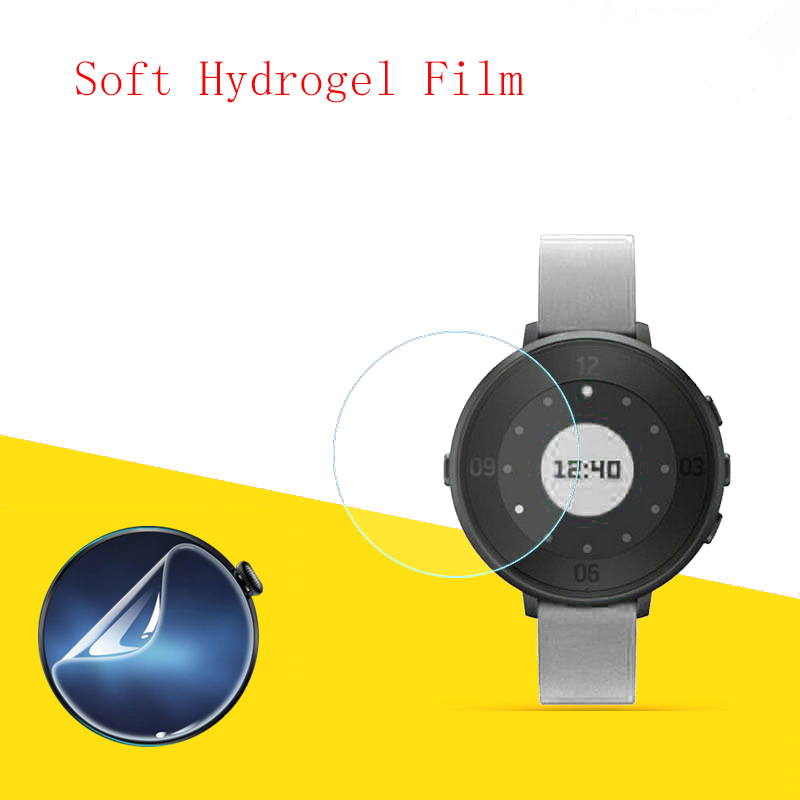 Smartwatch Pebble Watches - Weiche Hydrogelfolie, klar, HD, transparent, Schutzfolie,