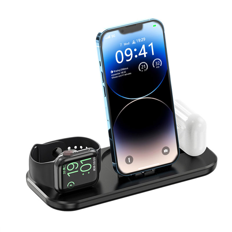 Watch Xs8 - Faltbare 3-in-1-Wireless-Ladestation für iPhone 14 13