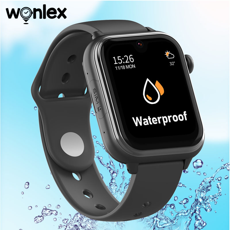 Smartwatch Watches Kids - Wonlex KT37 GPS-Smartwatch für Kinder, AI-Sprachassistent,