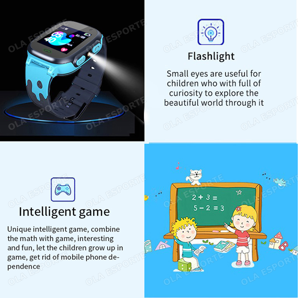 Neue Kinder-Smartwatch mit HD- – Smartwatch Watches For Kid Boy With Gps Bewertung und Preis