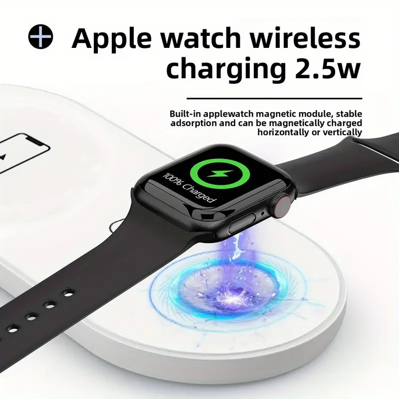 3-in-1 Dual-Wireless-Ladegerät – Watch Xs8 Bewertung und Preis