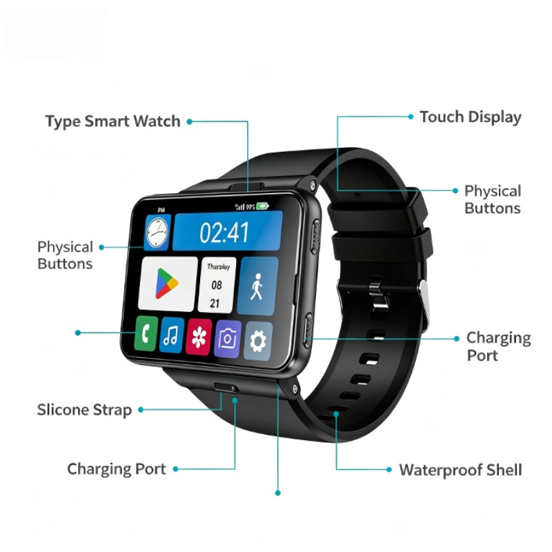 S999 Plus Smartwatch, 4G Andro – Smartwatch Watches For Men With Gps Bewertung und Preis