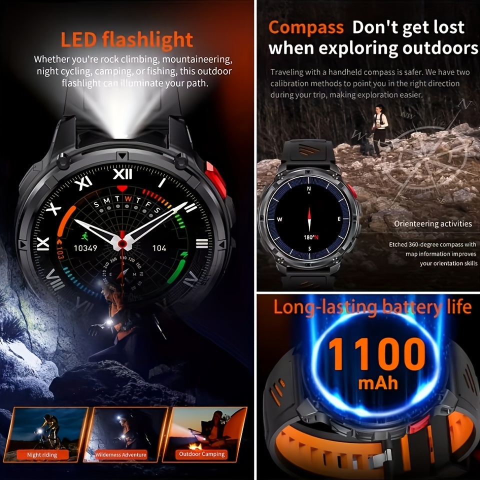 Neue T-REX3 Ultra 1100mAh Akku – Smartwatch Watches For Men With Gps Bewertung und Preis