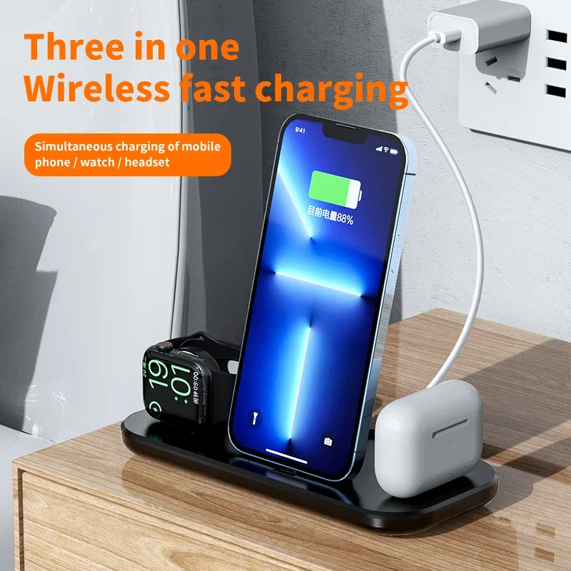 3-in-1-Wireless-Ladestation fü – Watch Xs8 Bewertung und Preis