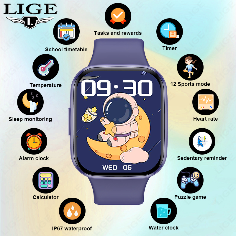 Lige Kinder Smart Watch Frauen – Smartwatch Digital Watches For Boys Bewertung und Preis